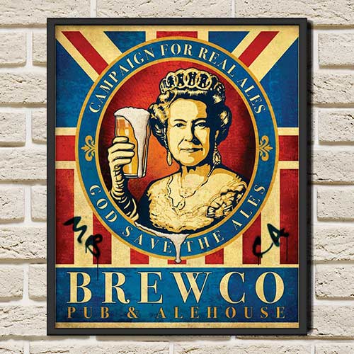 Quadro Decorativo -Brewco Pub